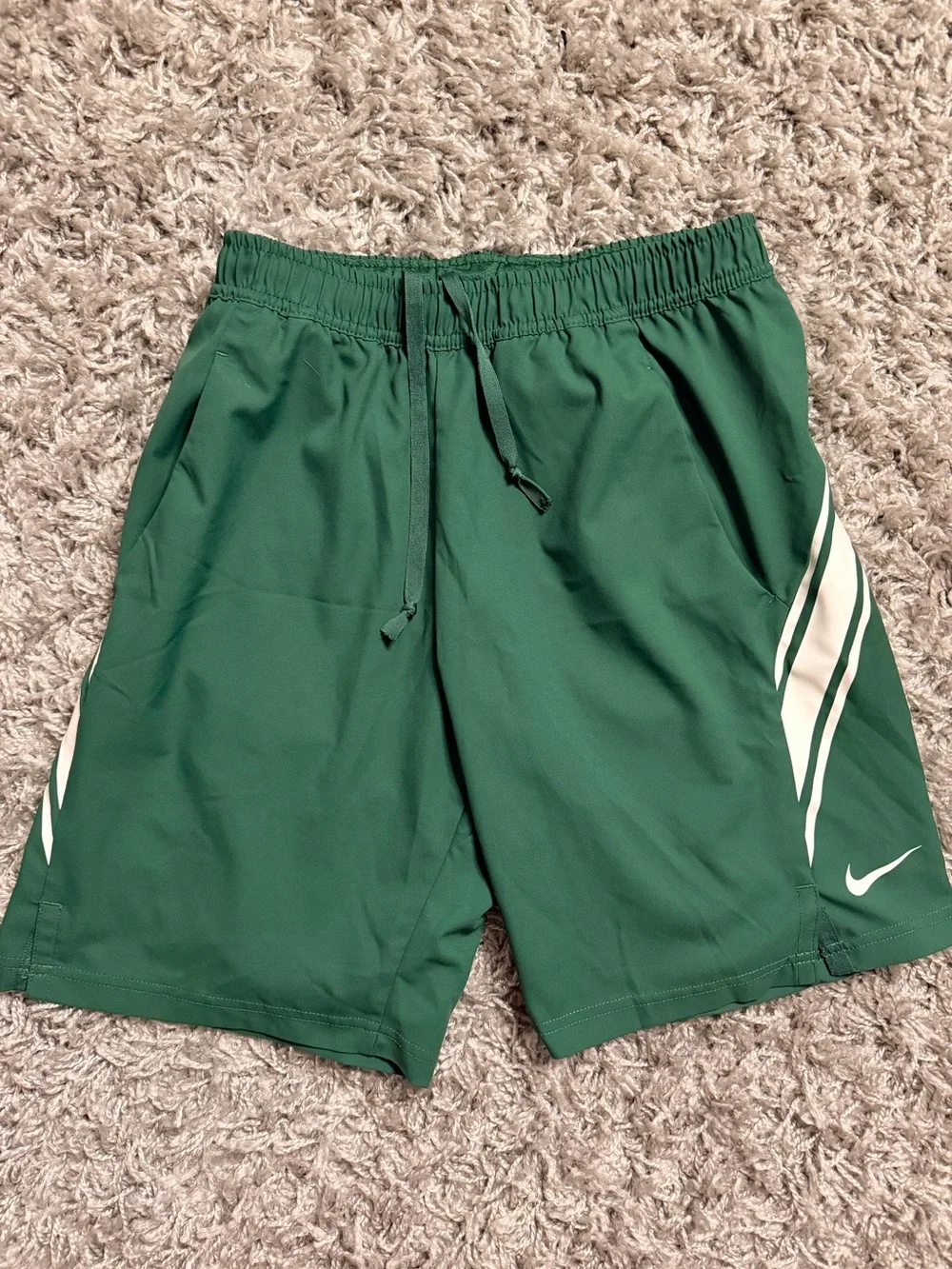 Nike Green Athletic Shorts
